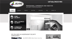 Desktop Screenshot of islandsecurity.com